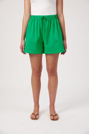 Larissa Broderie Short - Green