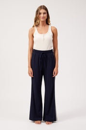 Elba Heart Pant - Navy