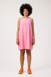 Positano Contrast Dress - Pink