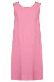 Positano Contrast Dress - Pink