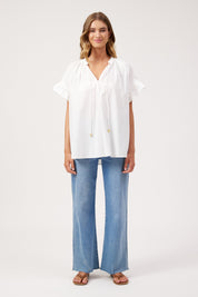 Crete Top - White