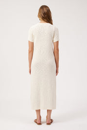 Olympus Applique Dress - Sand