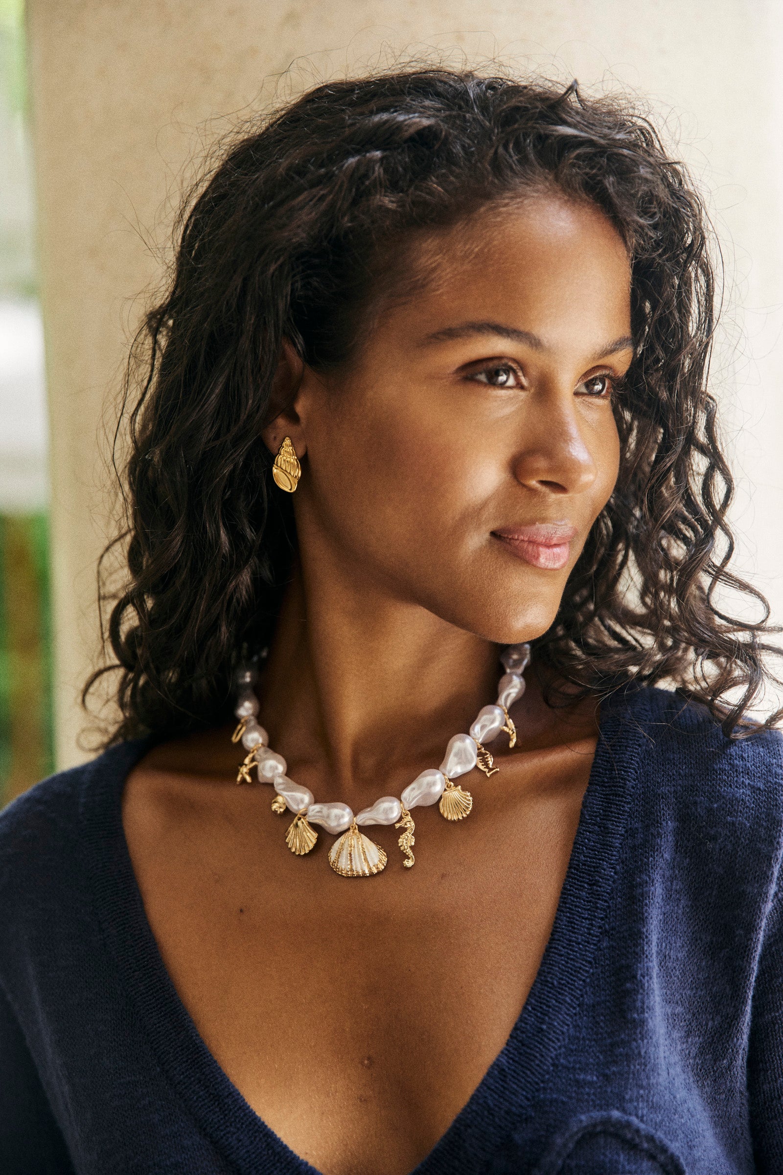 Positano Necklace - White