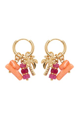 Positano Sea Earring - Pink