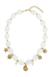 Positano Necklace - White