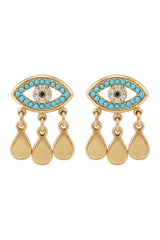 Mati Crystal Earring - Teardrop
