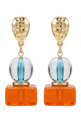 Crete Blue Earring - Bead