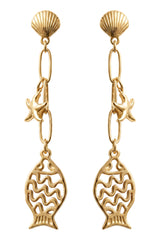 Crete Starfish Earring - Fish