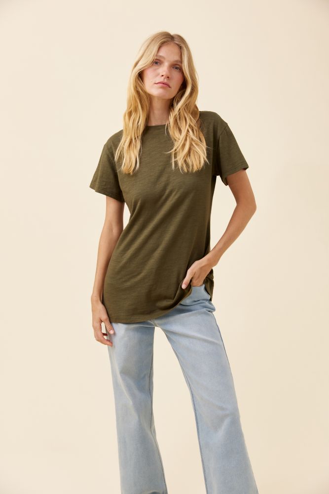 Eva Tshirt - Olive
