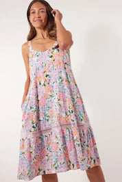 Flora Tank Dress - Salt Hydrangea