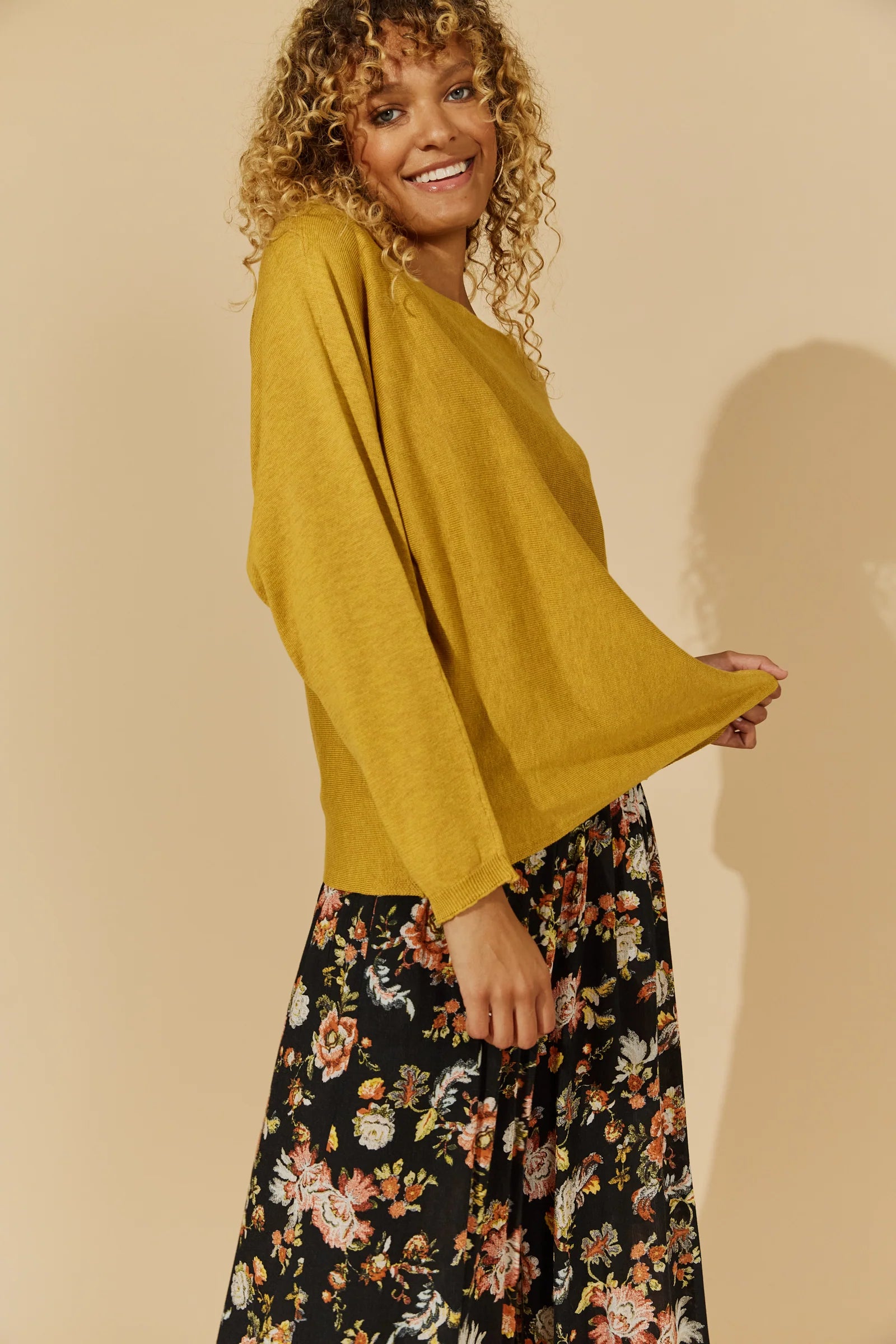 Purity Knit - Saffron