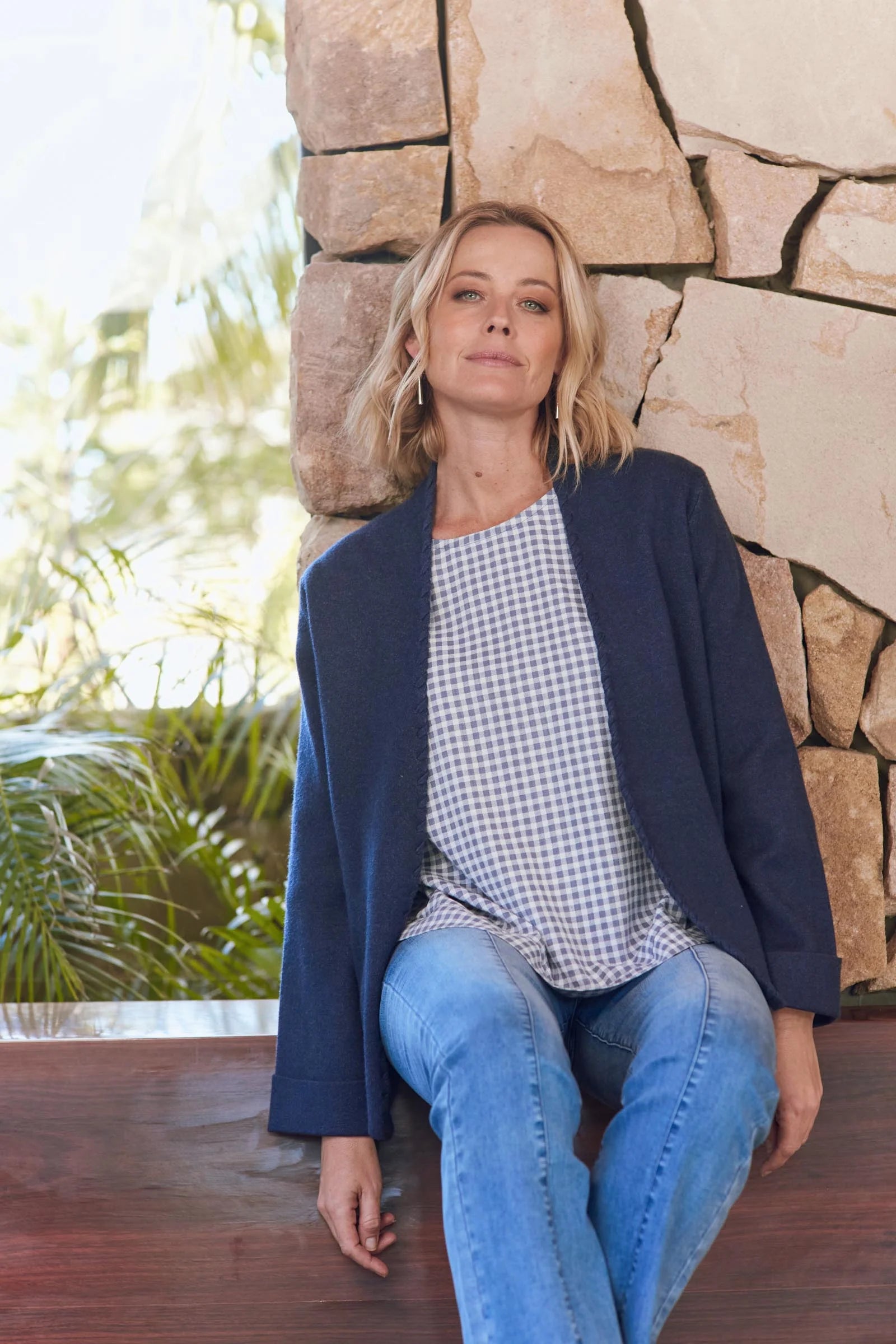 Ines Tie Cardigan - Yale