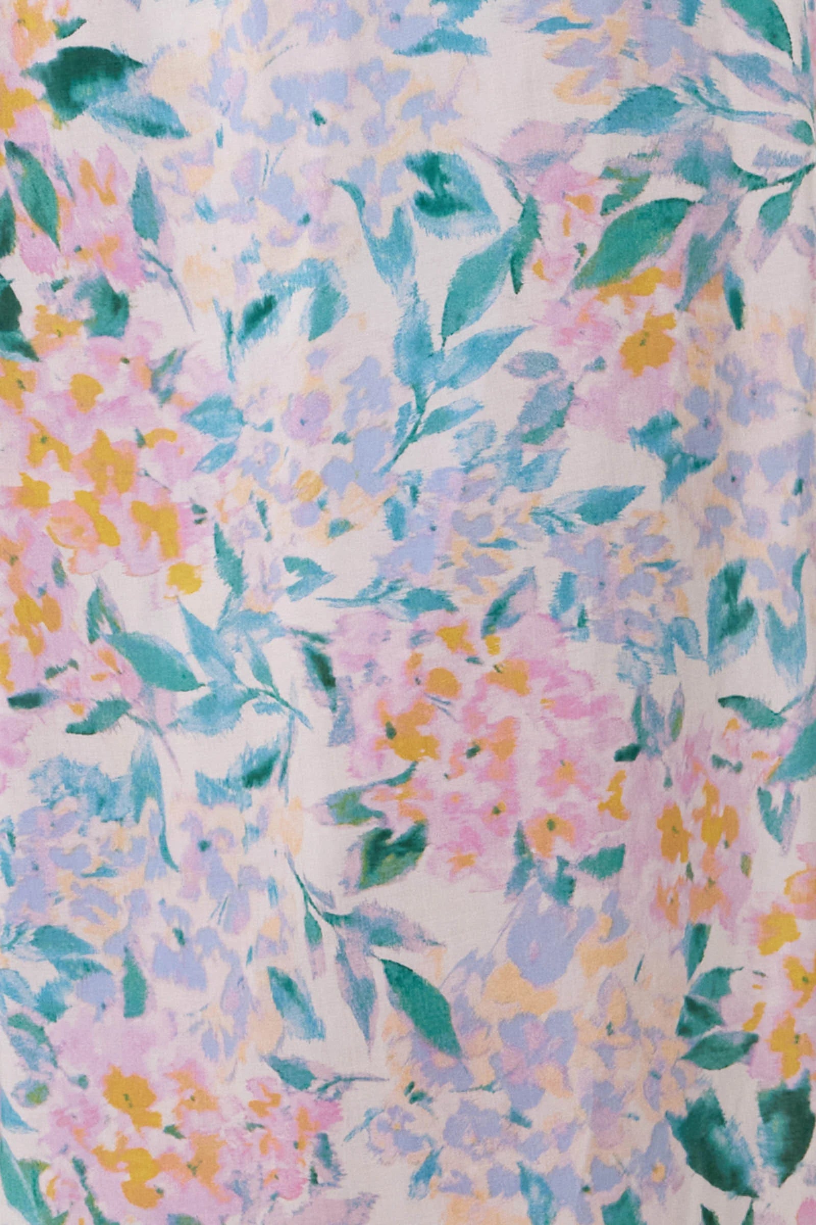 Botanical Tiered Dress - Salt Hydrangea