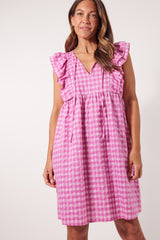 Alfresco Frill Dress - Carnival