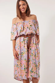Flora Dress - Sunset Hydrangea