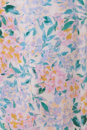 Botanical Shirt Dress - Salt Hydrangea