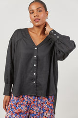 Panorama Blouse - Onyx