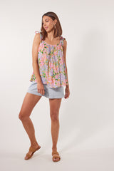 Botanical Tank - Sunset Hydrangea