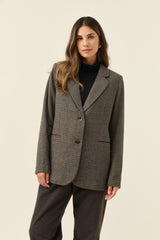 Cassidy Blazer - Charcoal