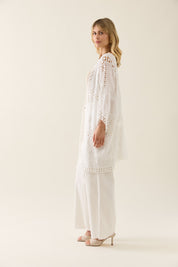 Oline Lace Kimono - Lotus
