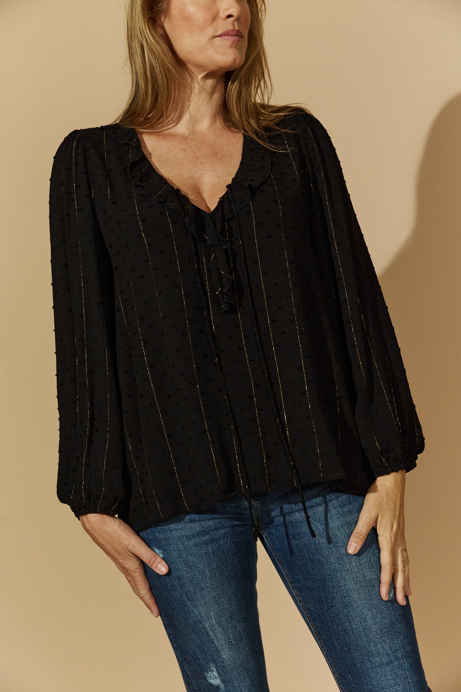 Ethereal Blouse - Black
