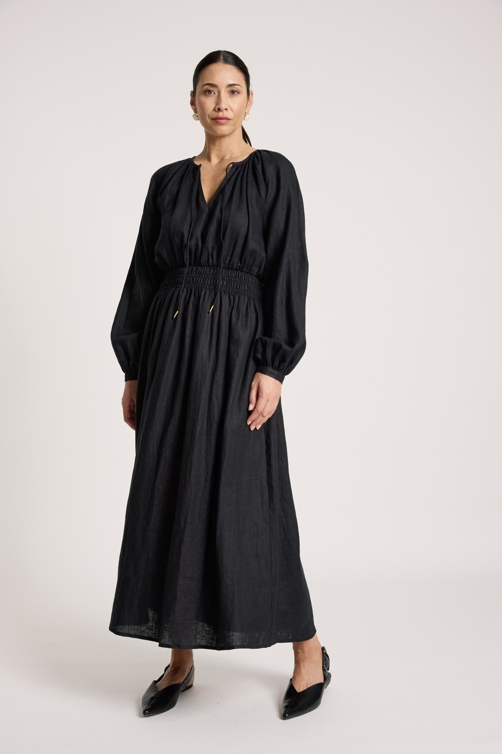 Bajau Maxi Dress - Black