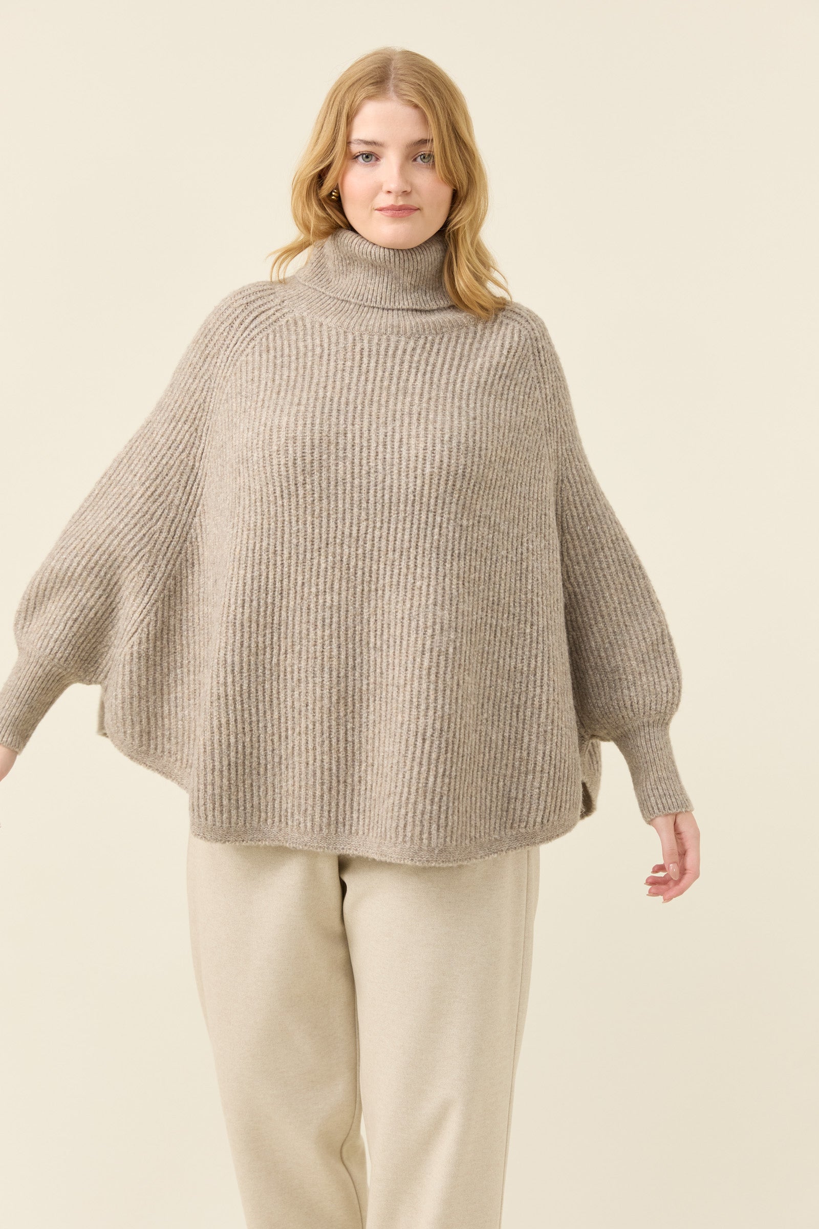 Miru Poncho - Stone