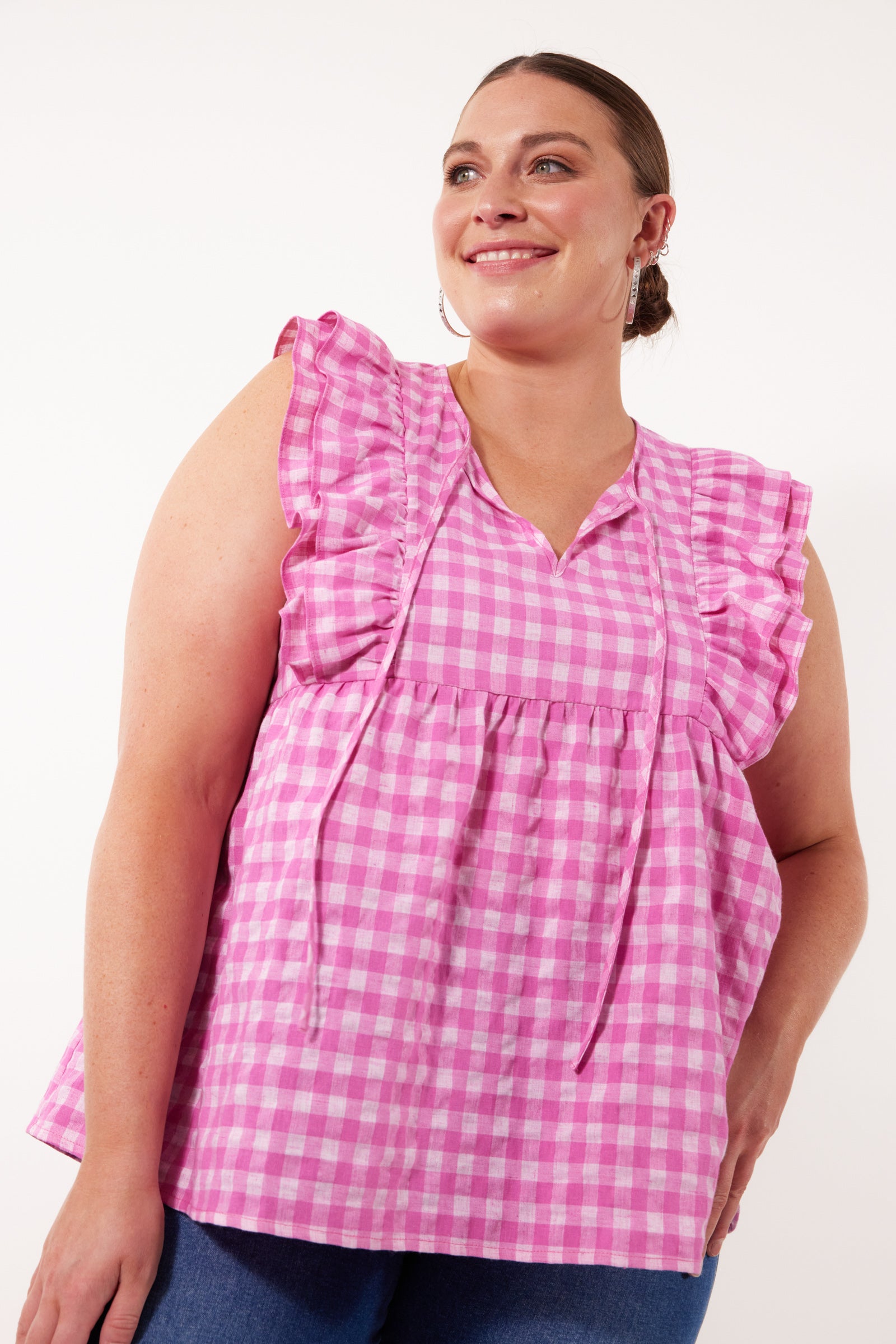 Alfresco Frill Top - Carnival
