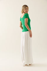 Adele Knit Tshirt - Green