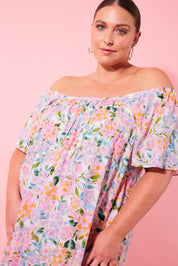 Flora Dress - Salt Hydrangea