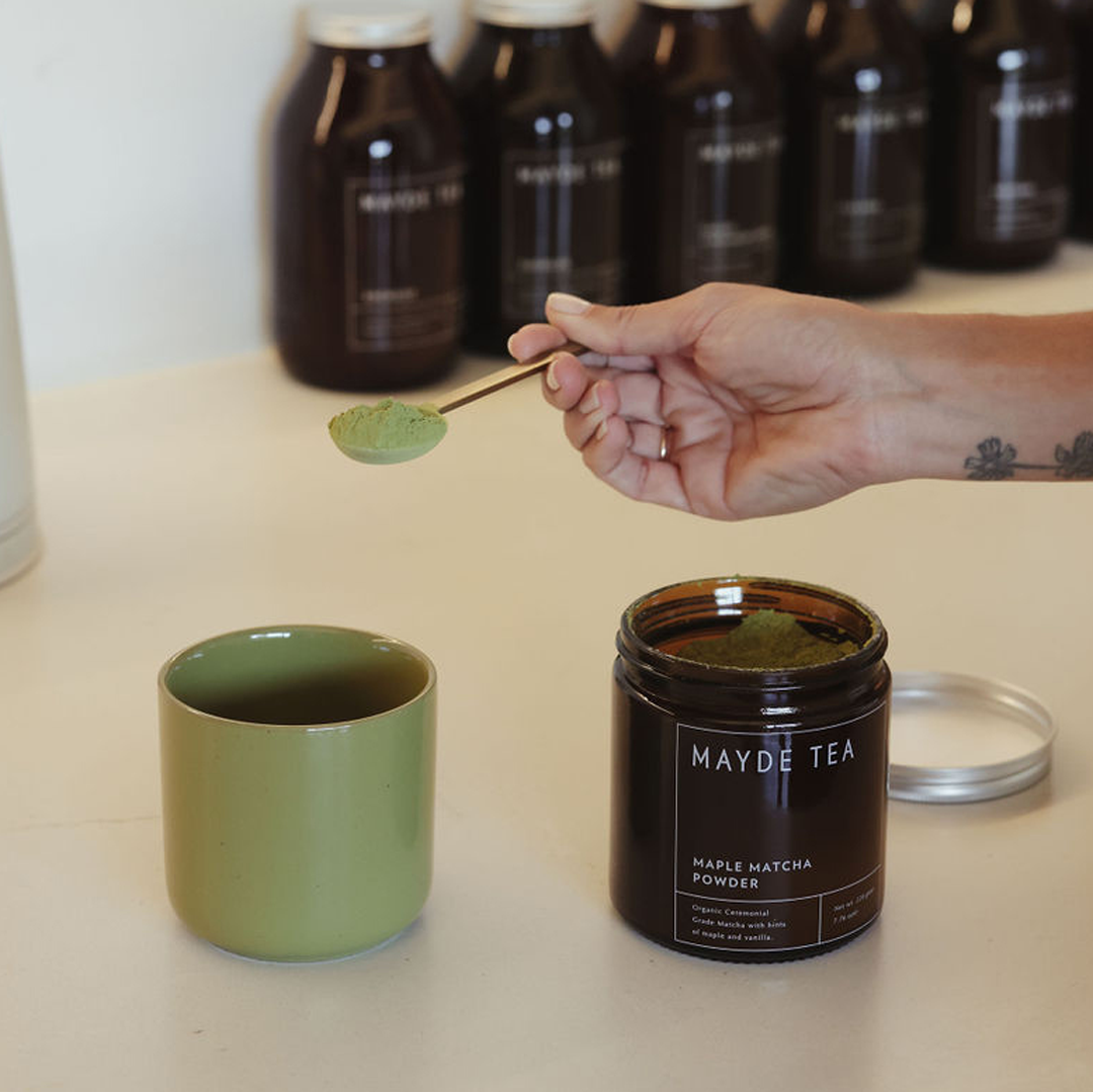 Maple Matcha Powder - 10 serve jar
