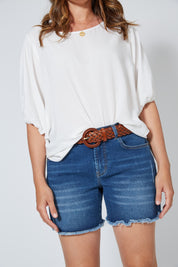 Duke Denim Shorts - Denim