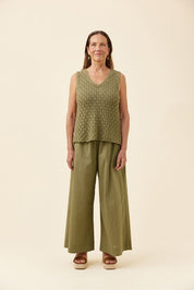 Mia Knit Top - Sage