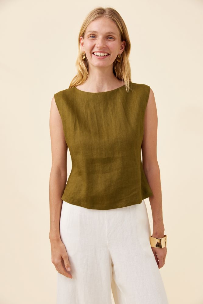 Anita Tank - Olive