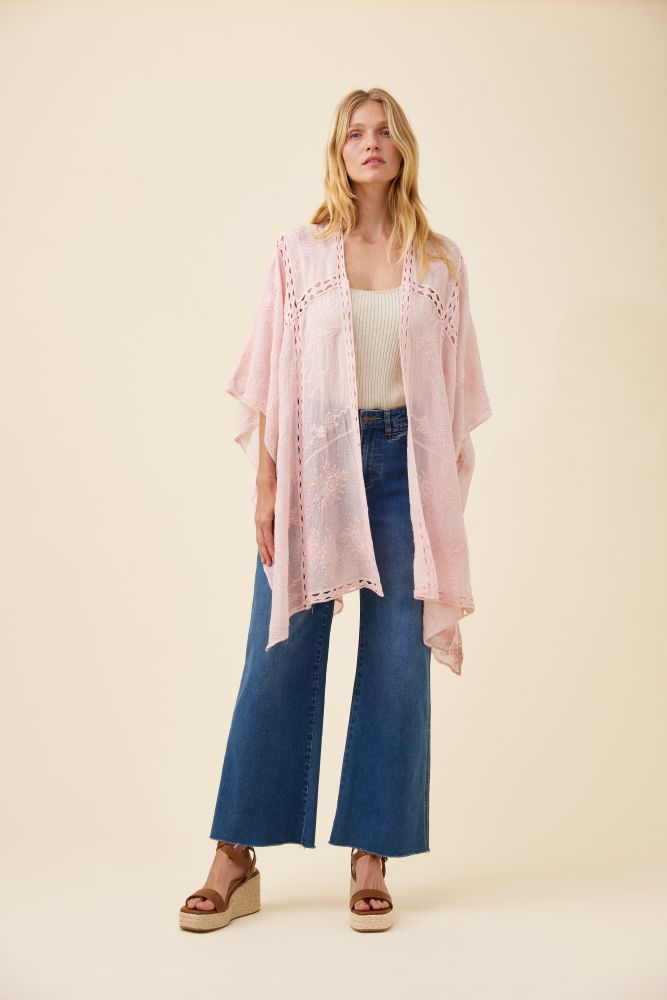 Elodie Cape - Light Pink