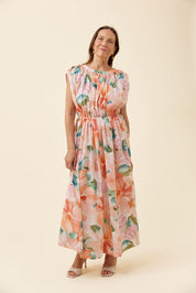 Rosa Reversible Maxi Dress - Floral