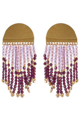 Muse Earring - Lilac Bead