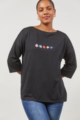 Charm Tshirt - Onyx