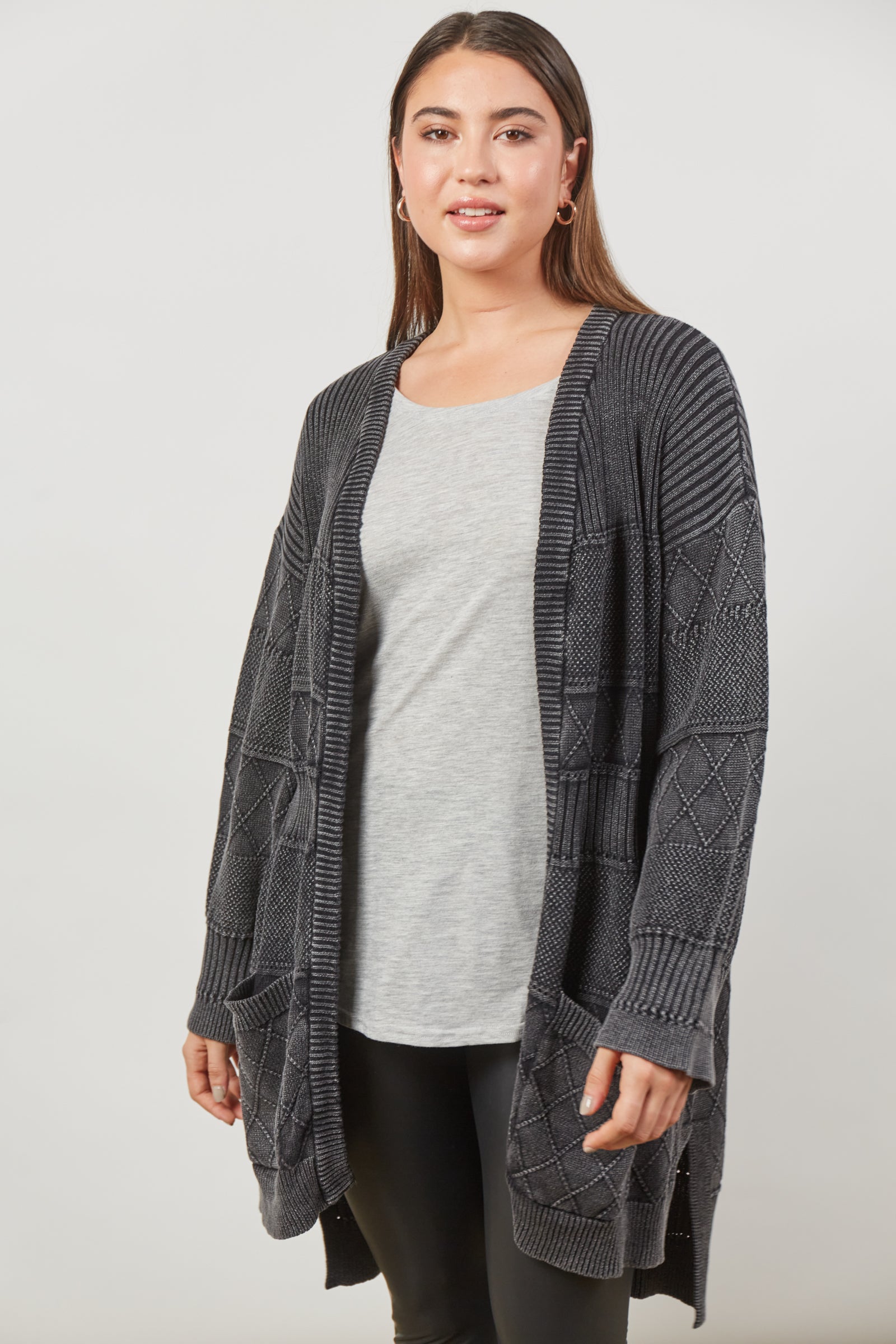 Metro Cardigan - Ash