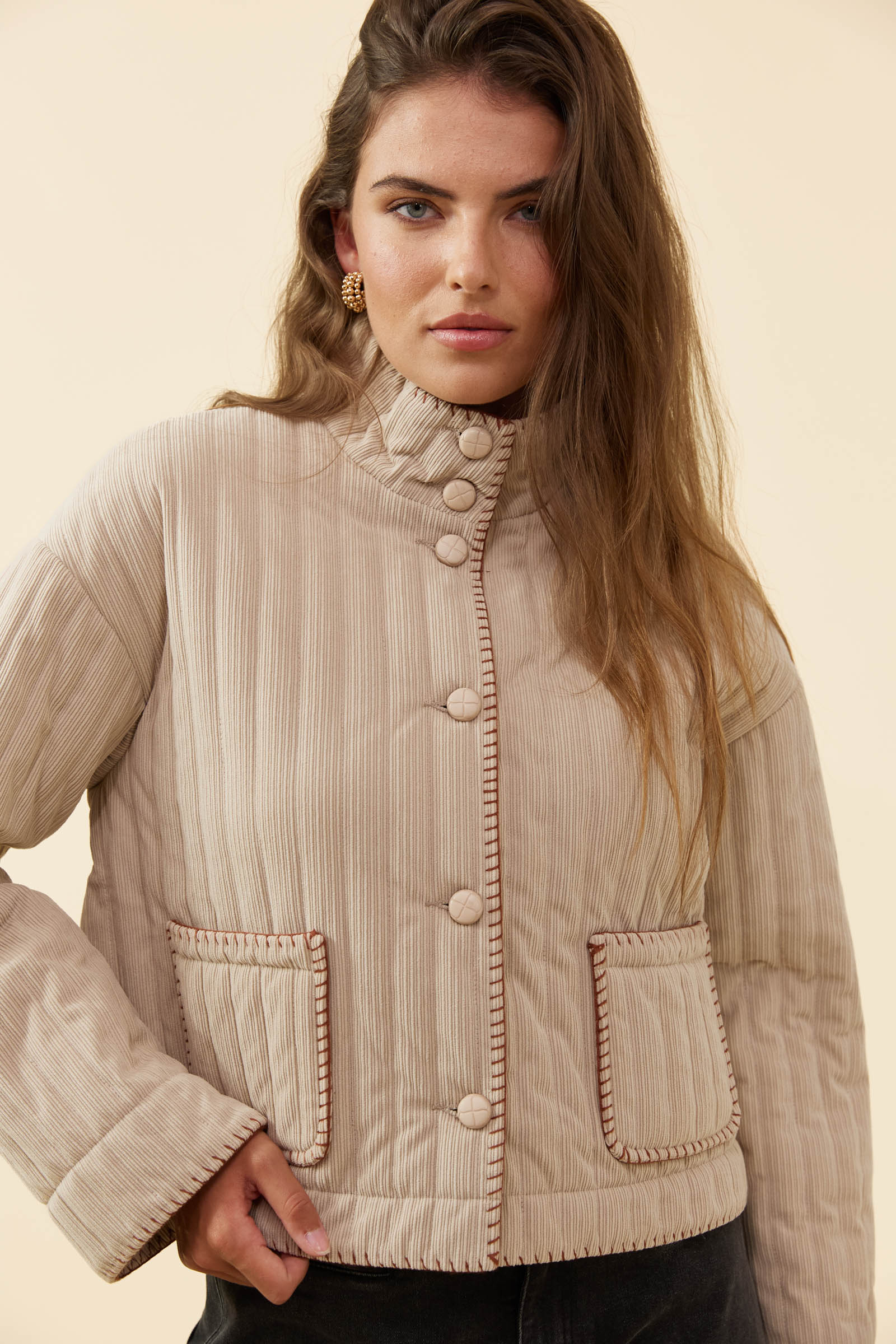 Hazel Quilted Jacket - Shell