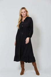 Coppola Maxi Dress - Onyx