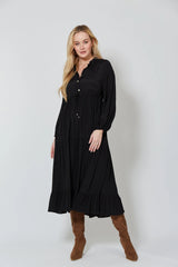 Coppola Maxi Dress - Onyx
