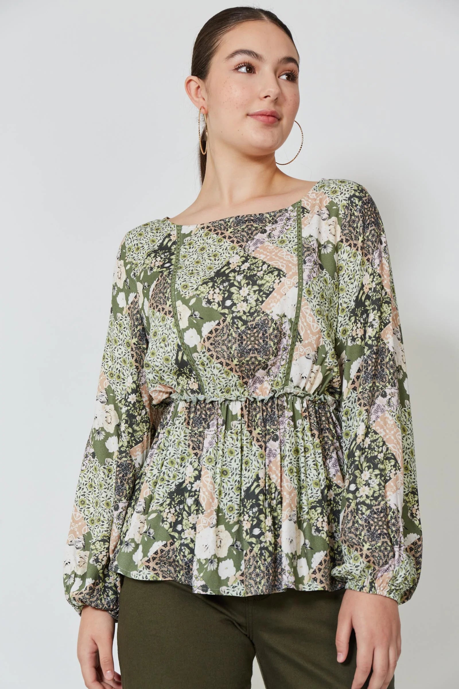 Coppola Blouse - Evergreen Muse
