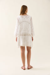 Oline Lace Kimono - Lotus