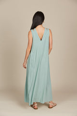 Amelie Tank Maxi - Seafoam