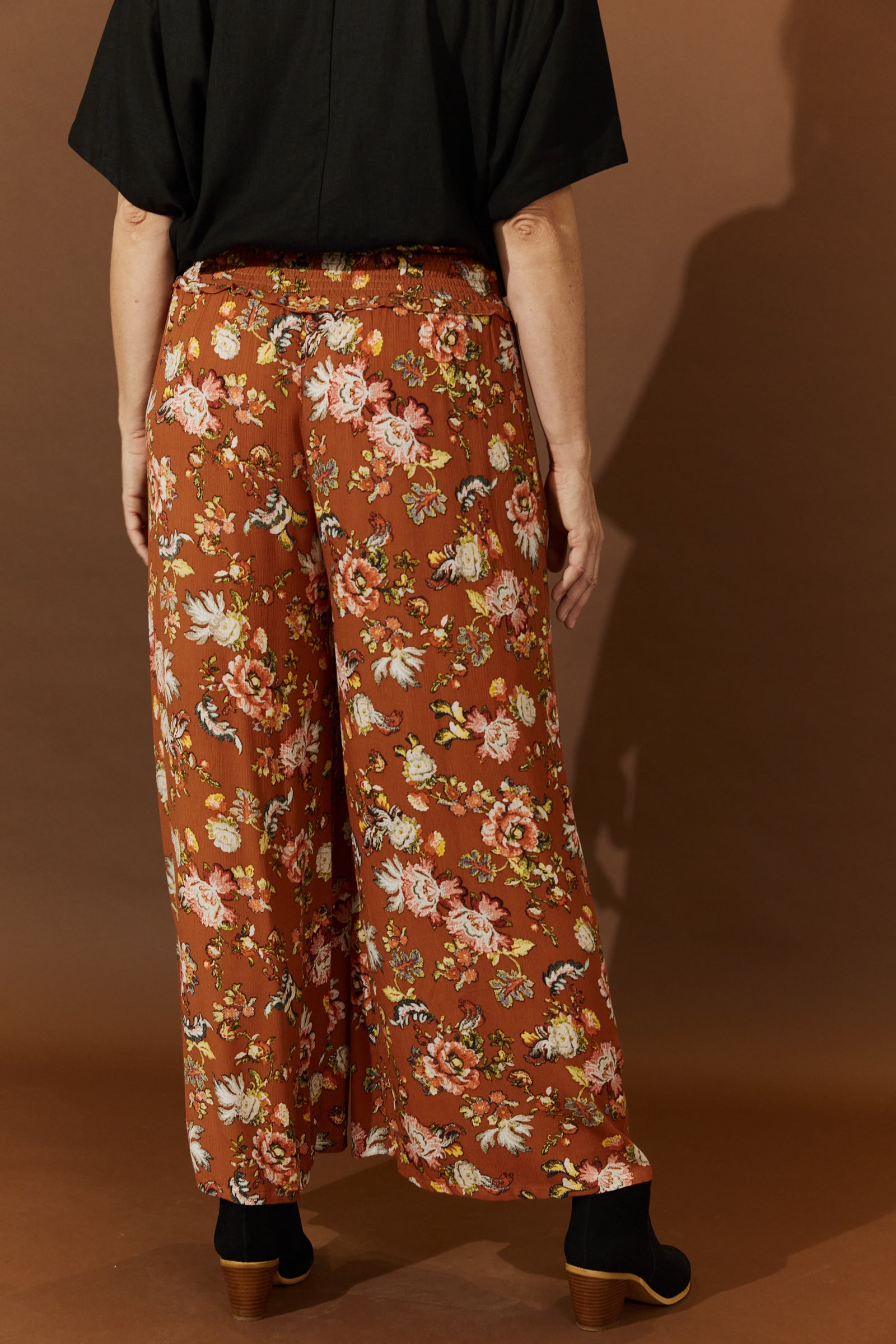 Flourish Pant - Rust