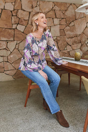 Coppola Blouse - Violet Muse