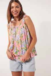 Botanical Tank - Sunset Hydrangea