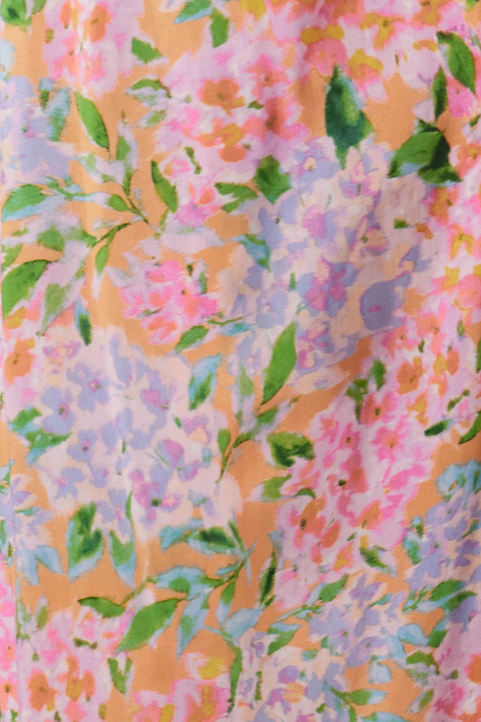 Botanical Tiered Top - Sunset Hydrangea