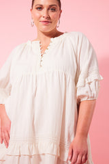 Flora Lace Dress - Lotus